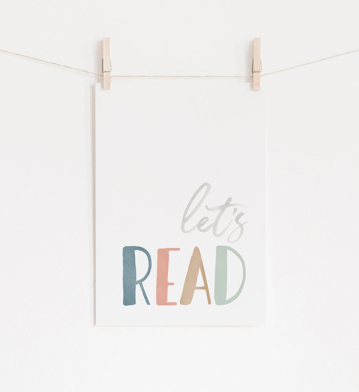 Let's Read, Let's Play Set of 2 Prints - MPCP