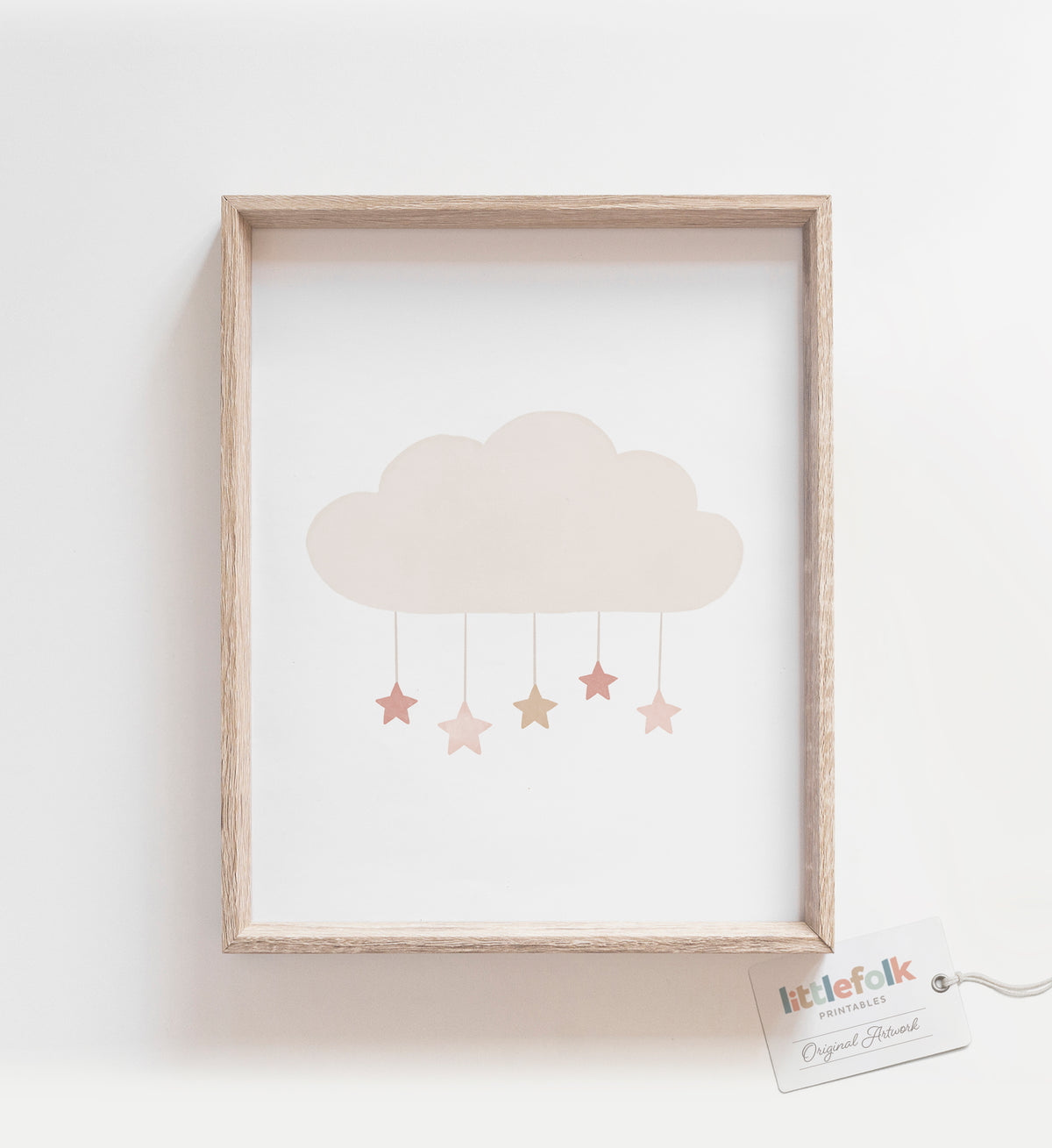 Cloud with Stars Print - PNCP