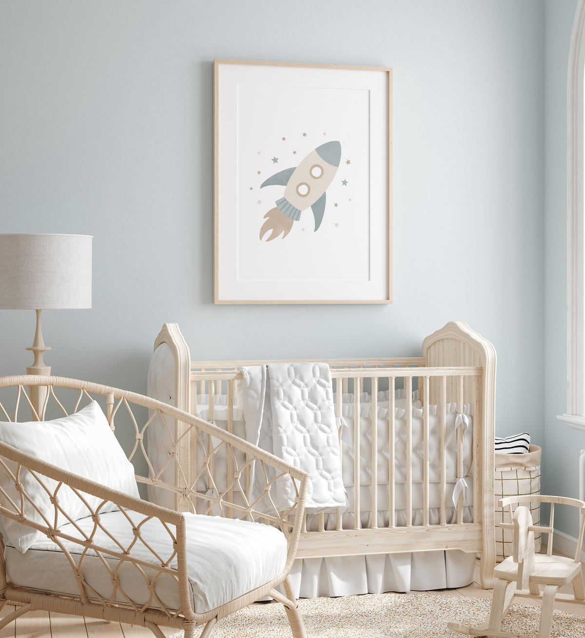 Rocket Ship Print - BNCP