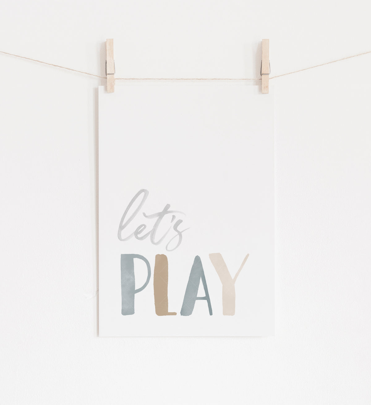 Let's Read, Let's Play Set of 2 Prints - BNCP