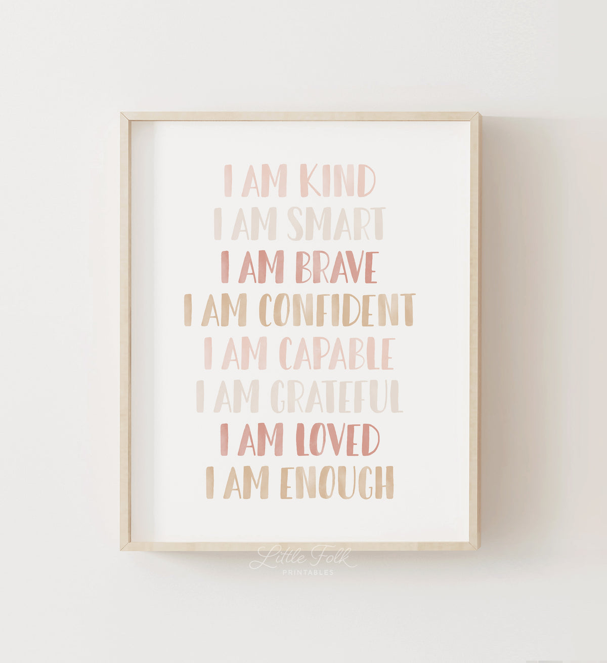 Affirmations Print – PNCP