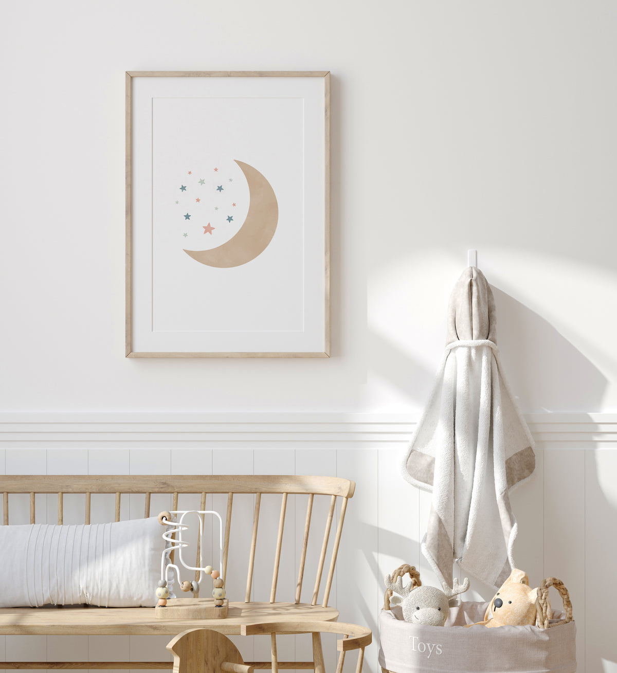 Moon and Stars Print - MPCP