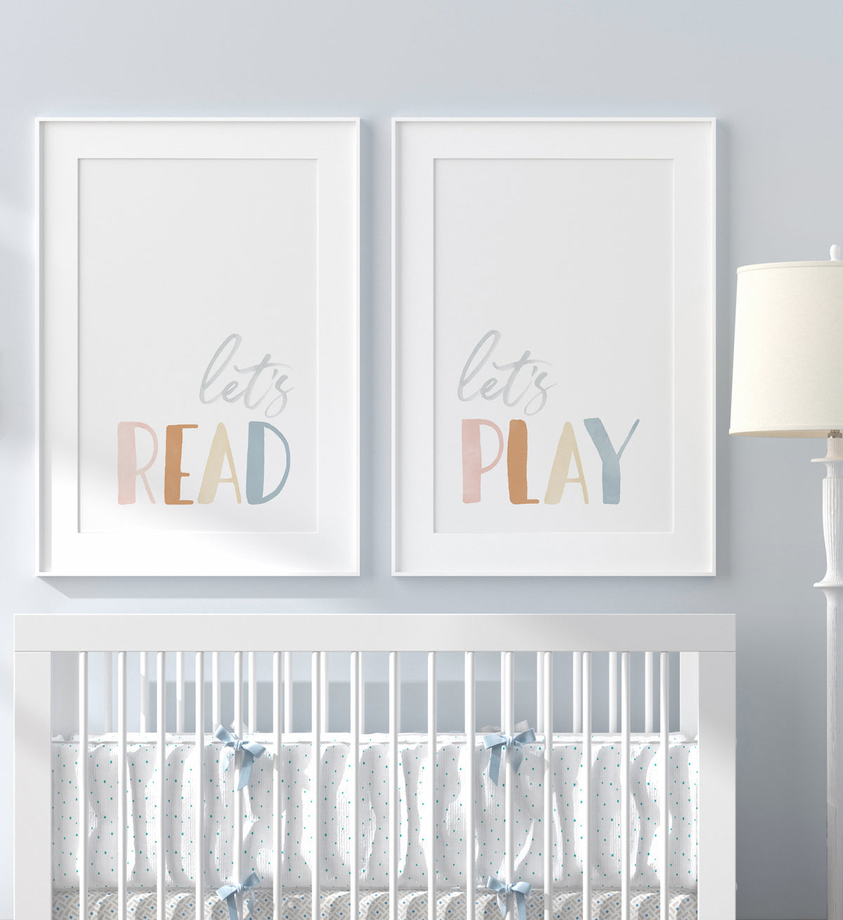 Let's Read, Let's Play Set of 2 Prints - BHCP