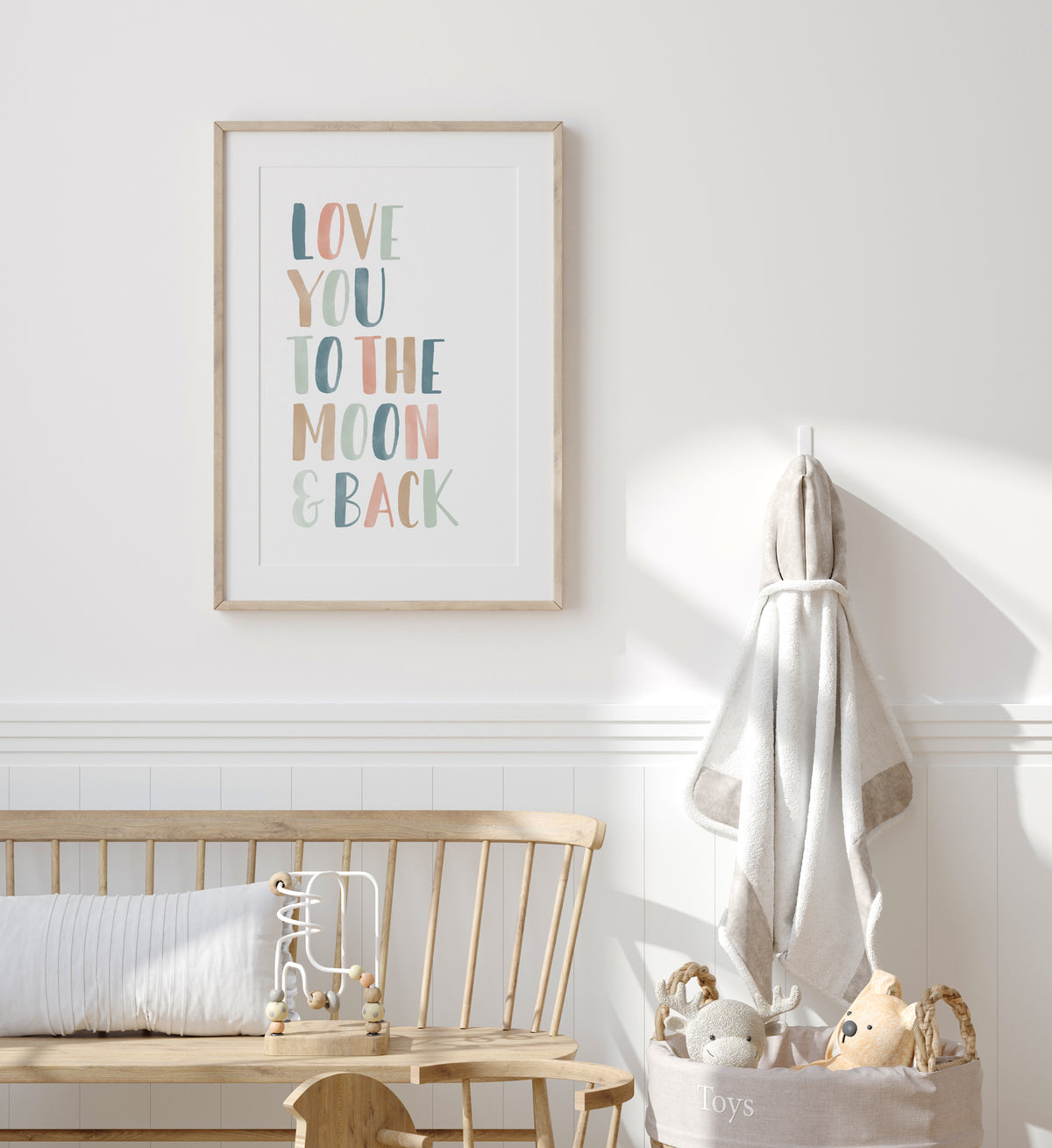 Love You to the Moon and Back Print - MPCP