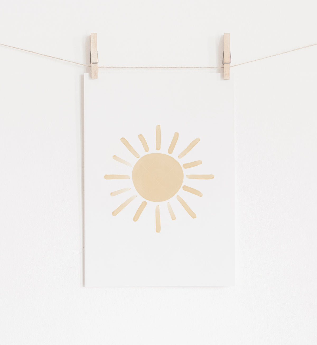 You Are My Sunshine & Sun Set of 2 Prints - MRCP