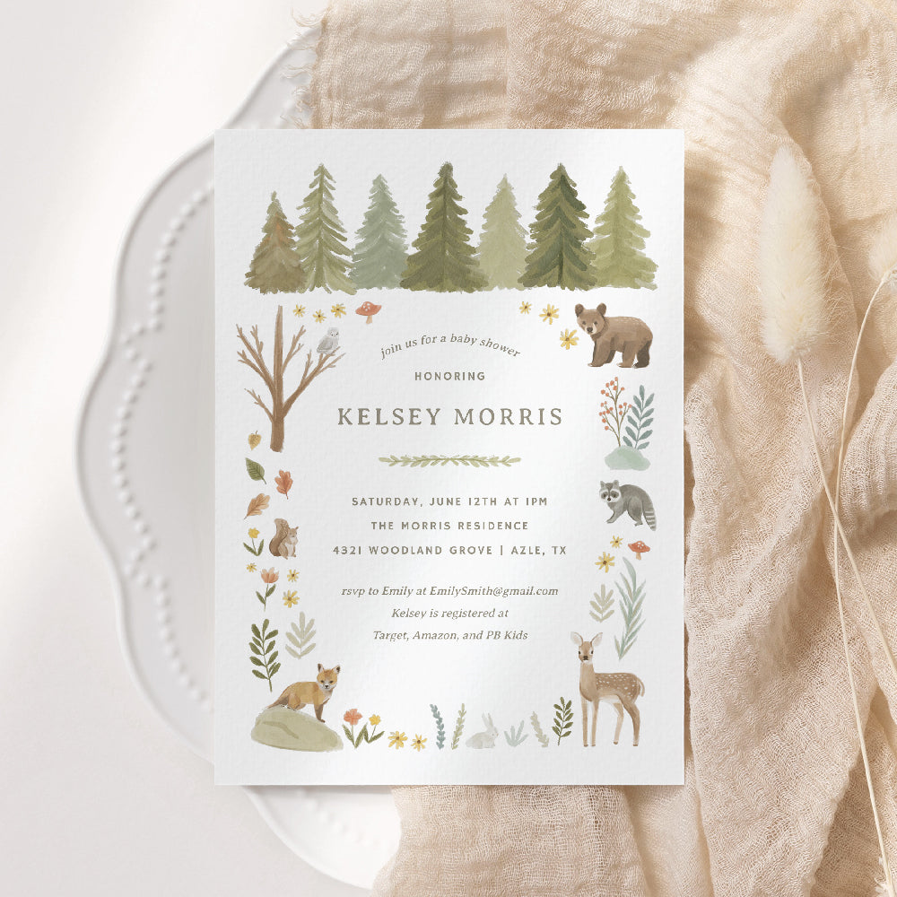 Woodland Baby Shower - 1019