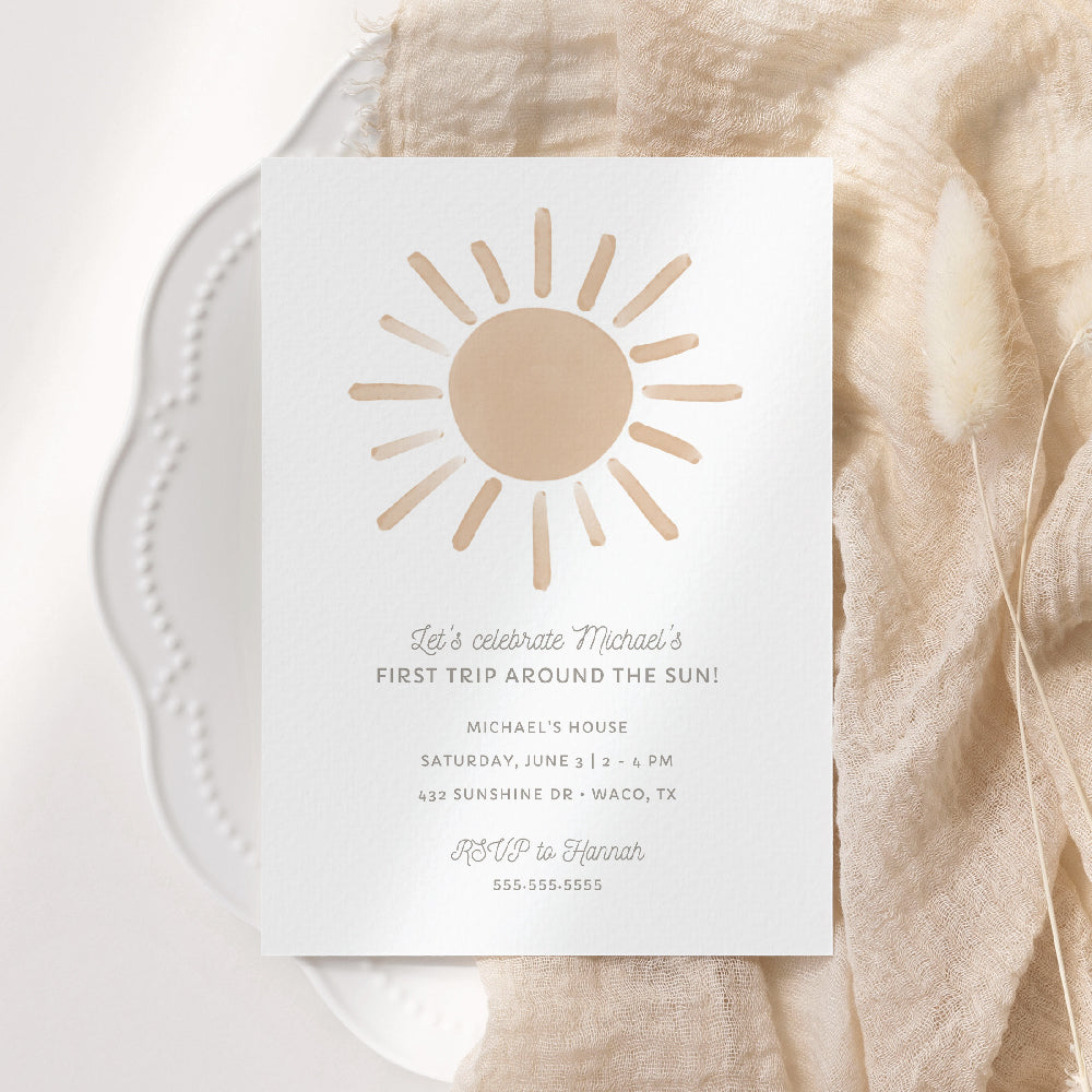 Sun Birthday Party - 9986