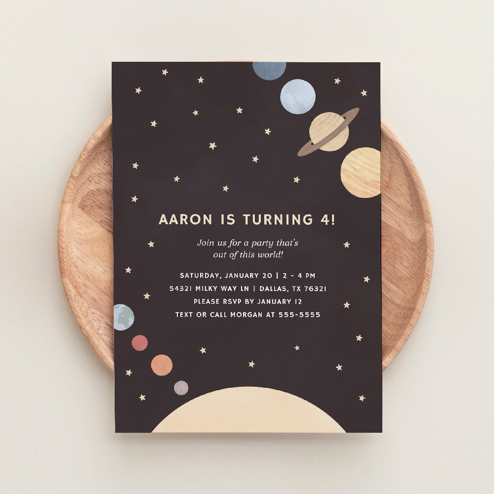 Outer Space Birthday Party - 9990