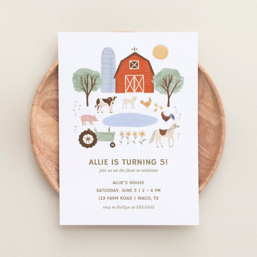 Farm Birthday Collection - 9997