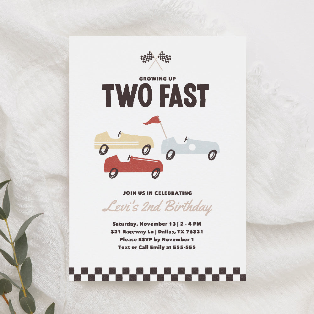 Race Car Birthday Party - 9999