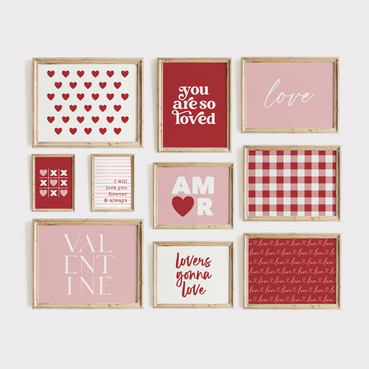 Valentine&#39;s 10 Print Bundle