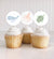 Editable Under the Sea Baby Shower Cupcake Toppers