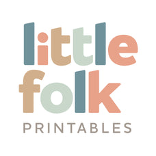 Little Folk Printables logo