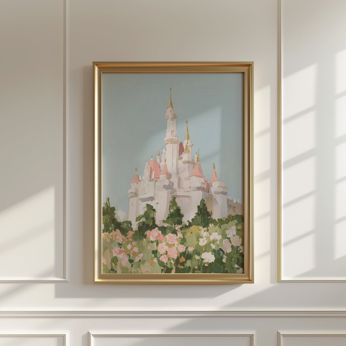 Vintage Princess Fairytale Nursery Wall Art