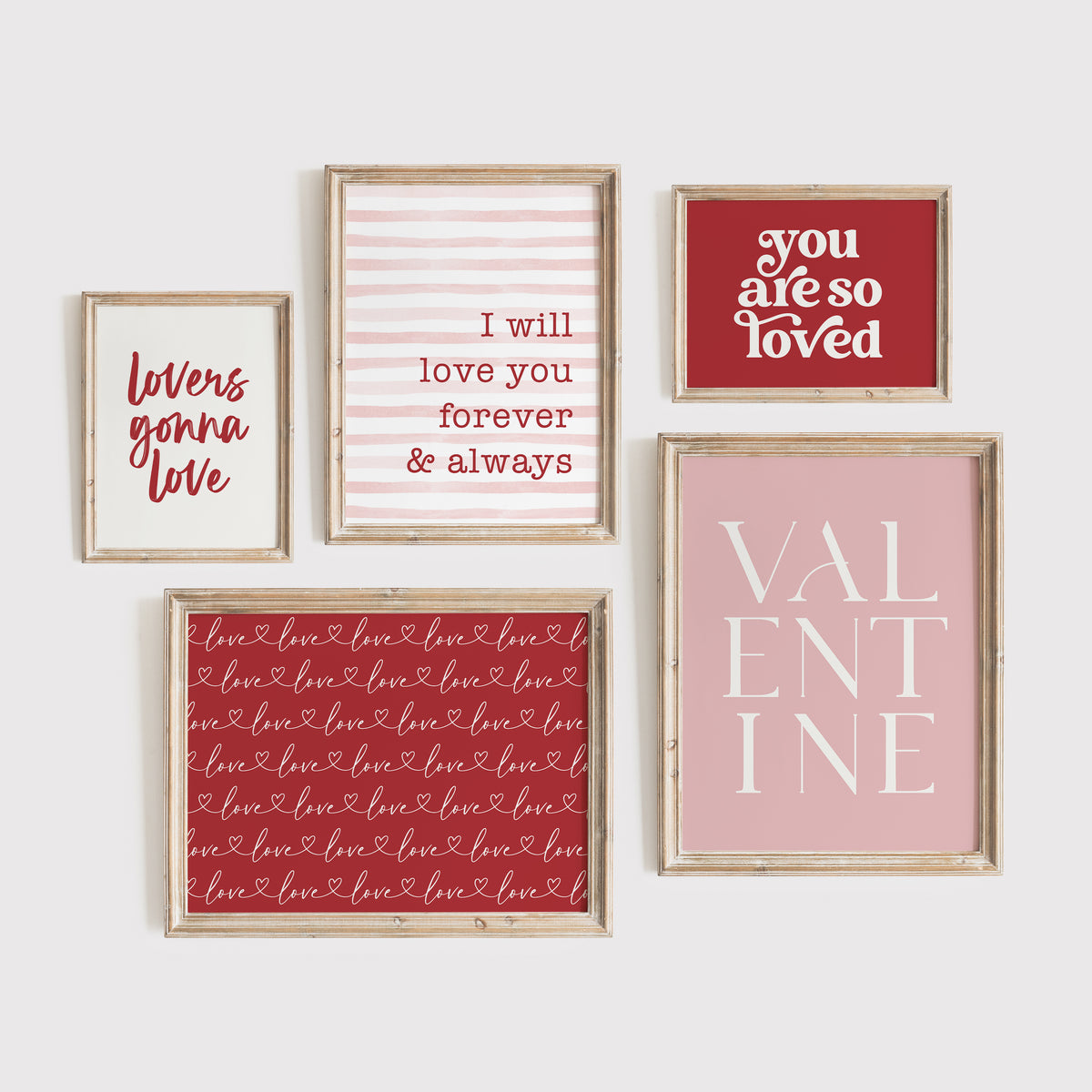 Valentine&#39;s 10 Print Bundle