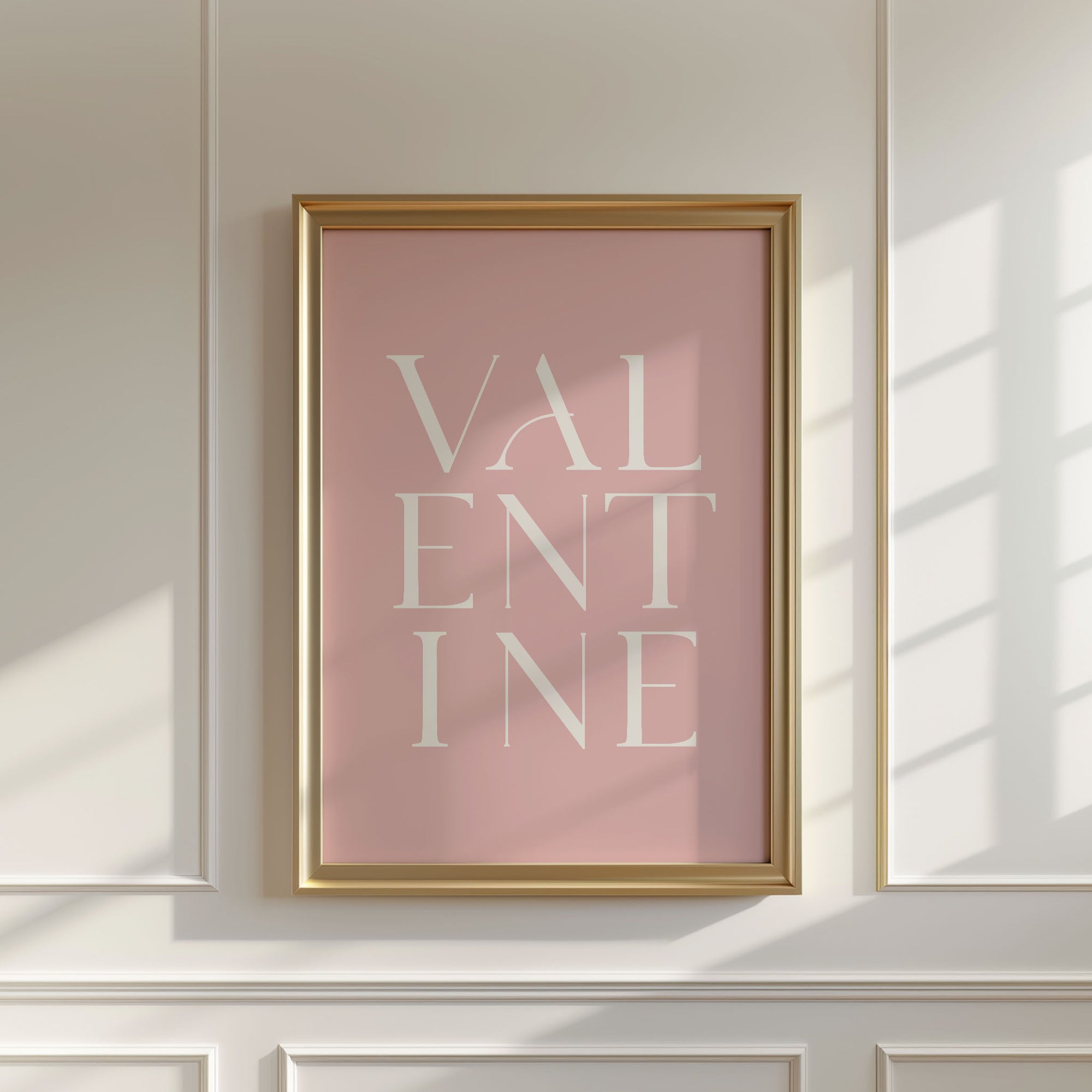 Pink Valentine Print