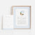 Blue Gingham Duck Birthday Time Capsule Template