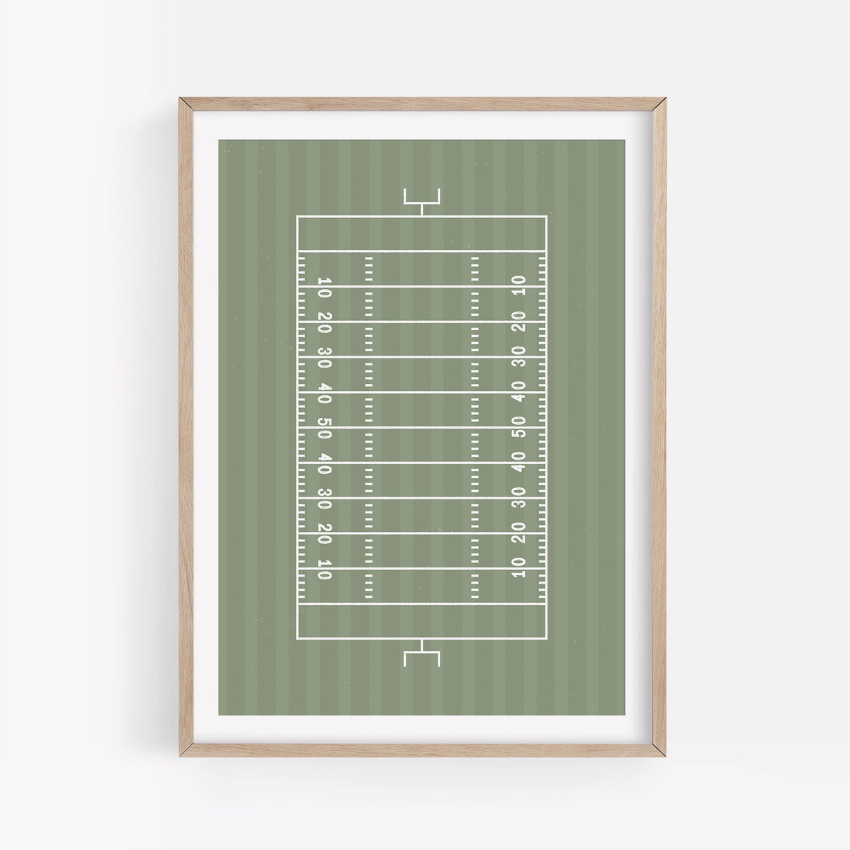 Football Sports Prints - Set of 4