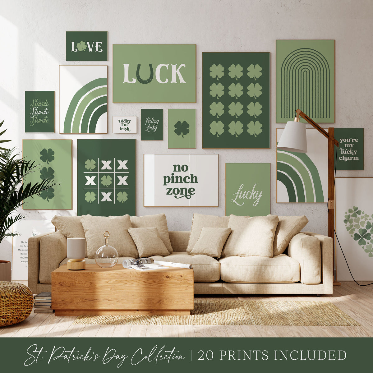 St. Patrick&#39;s Day 20 Print Bundle