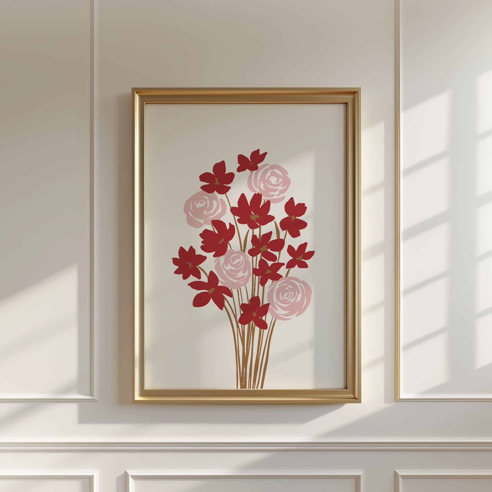 Valentine's Bouquet Print