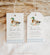 Blue Gingham Duck Duck Baby Shower Rectangle Favor Tag Template