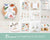 Editable Dinosaur 1st Birthday Bundle