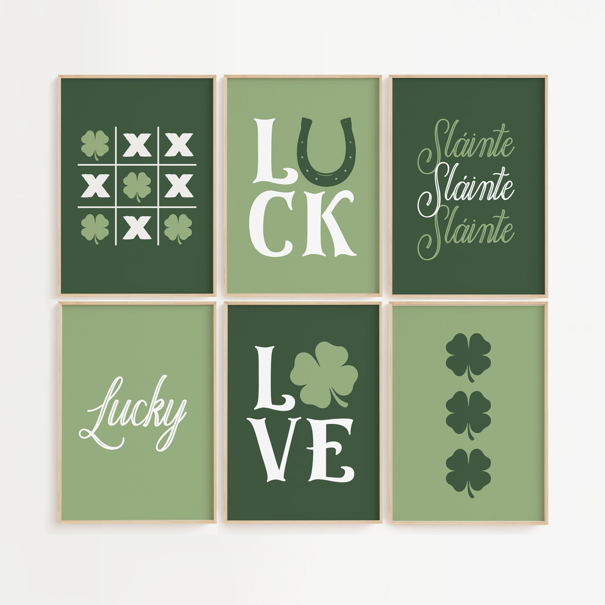St. Patrick&#39;s Day 6 Print Bundle