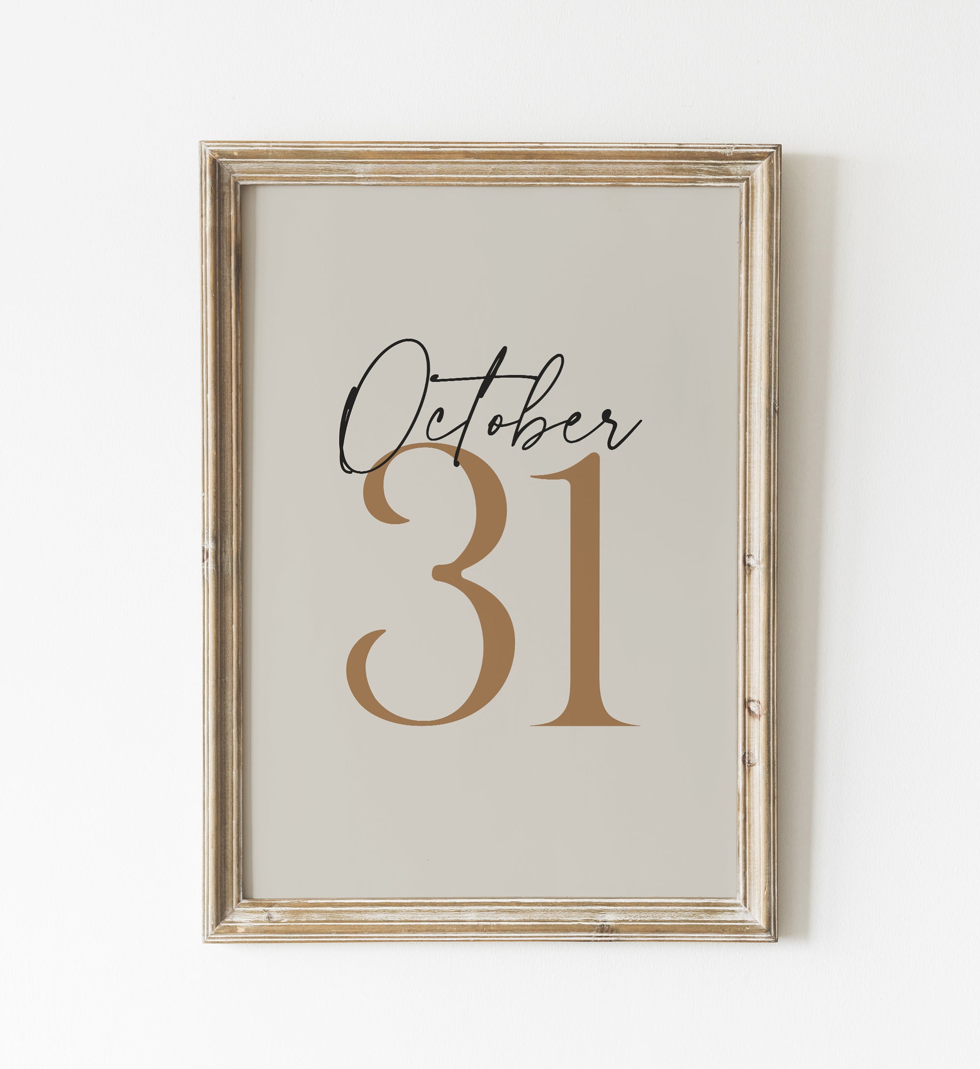 October 31 Print
