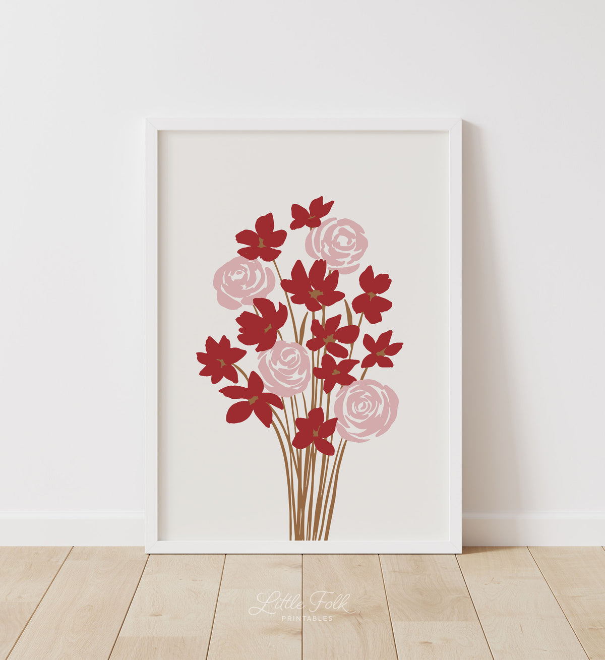 Valentine&#39;s Bouquet Print