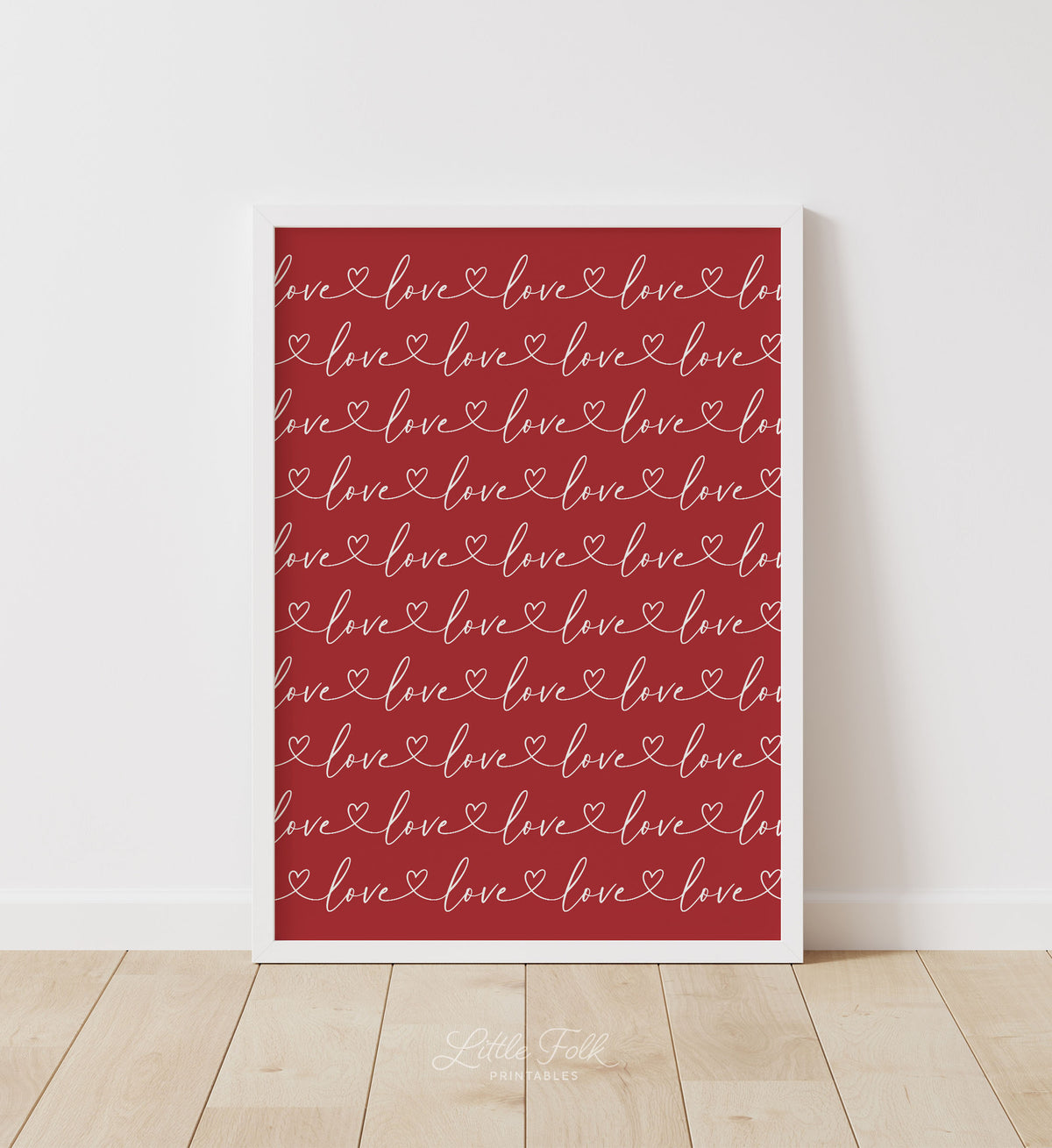Love Script Print