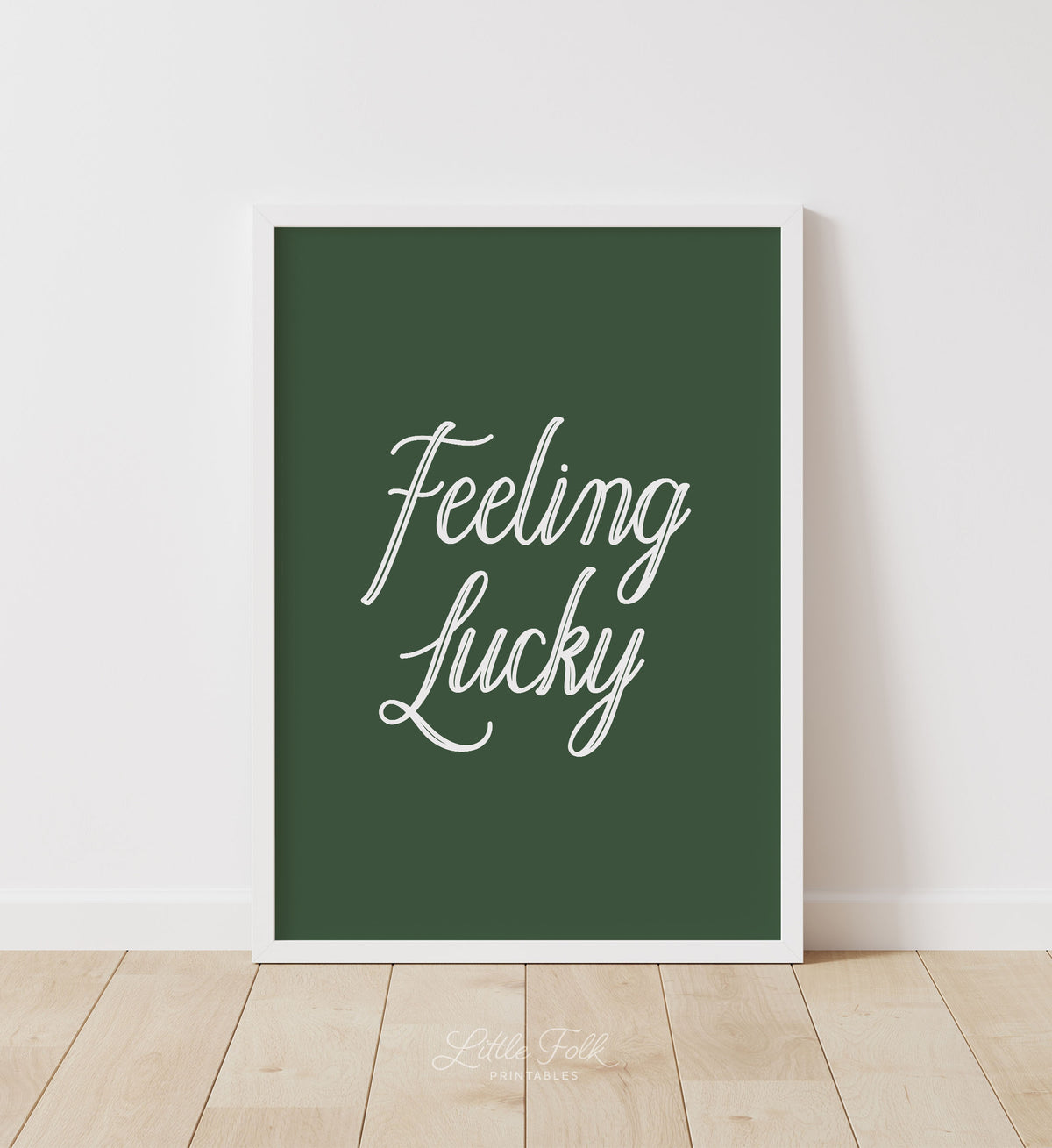 Feeling Lucky Print