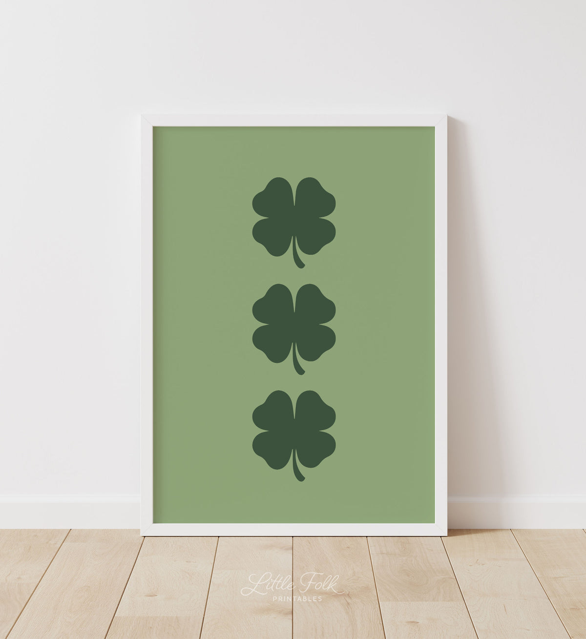 3 Clovers Print