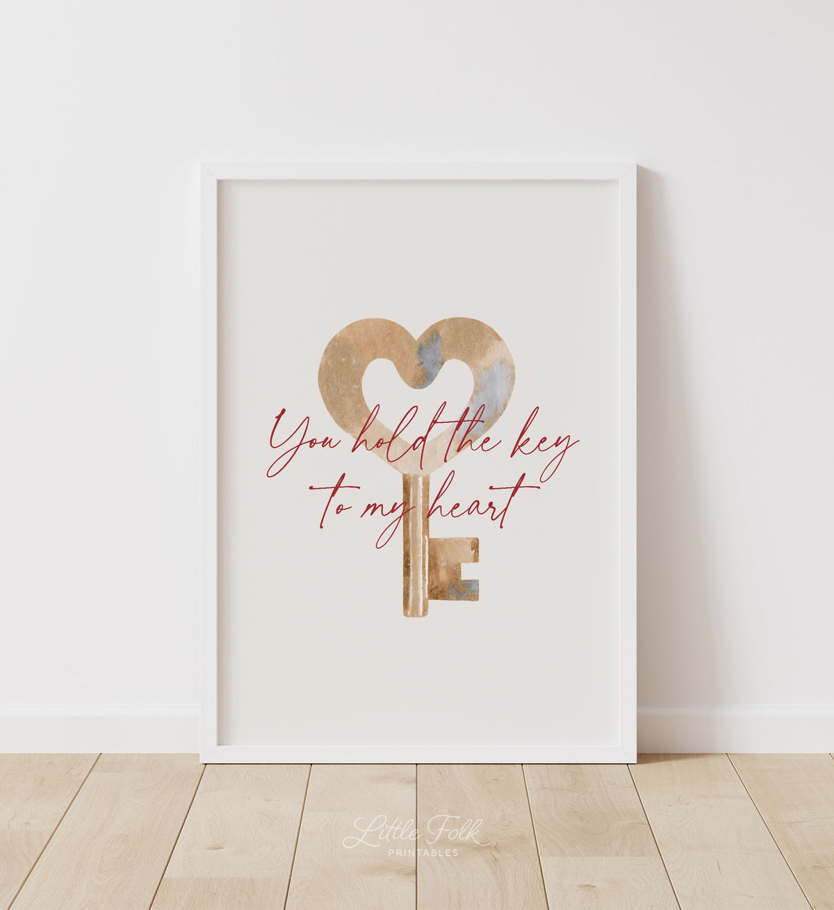 Key to My Heart Print