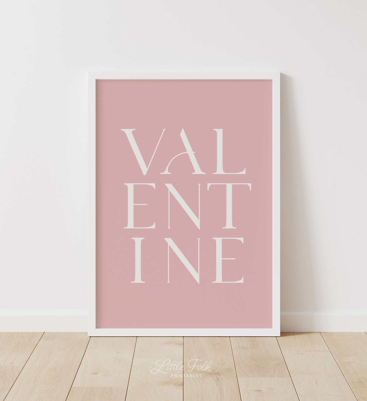 Pink Valentine Print