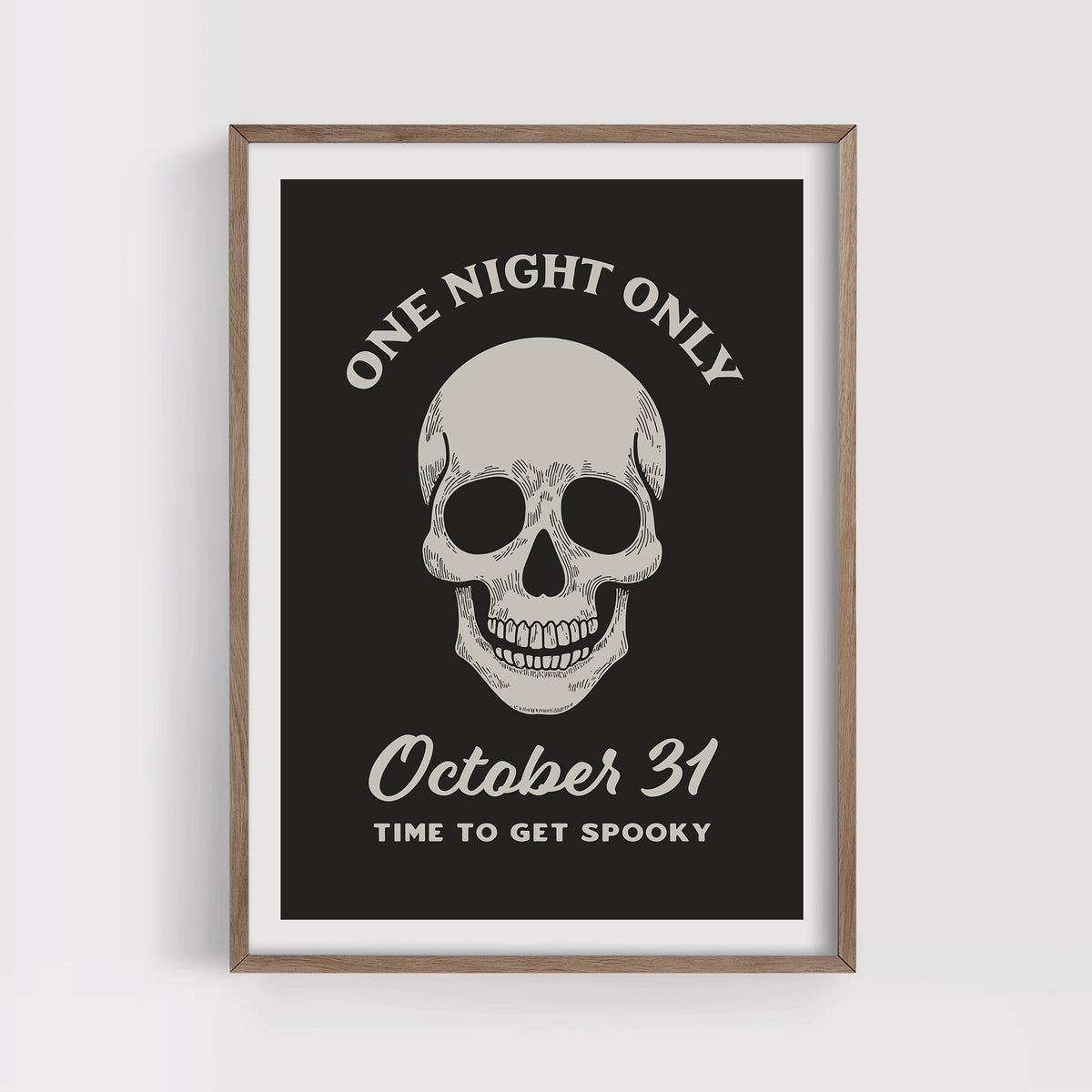 One Night Only Halloween Print