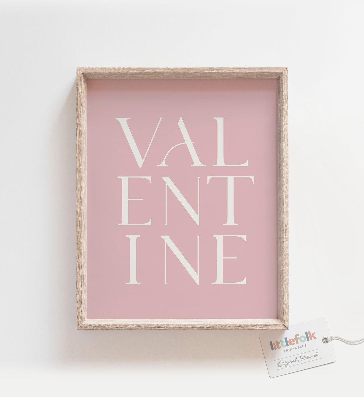 Pink Valentine Print