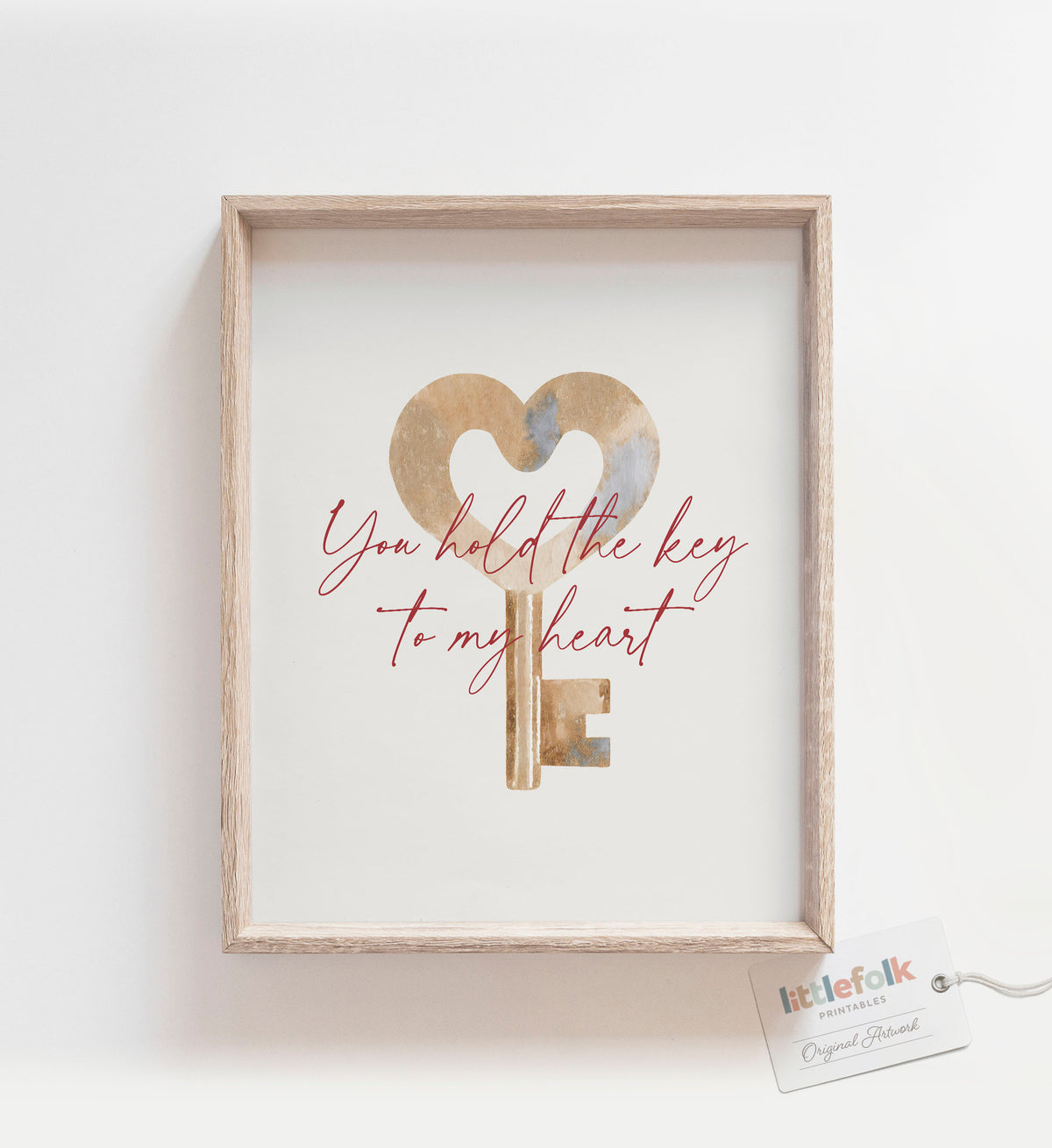 Key to My Heart Print