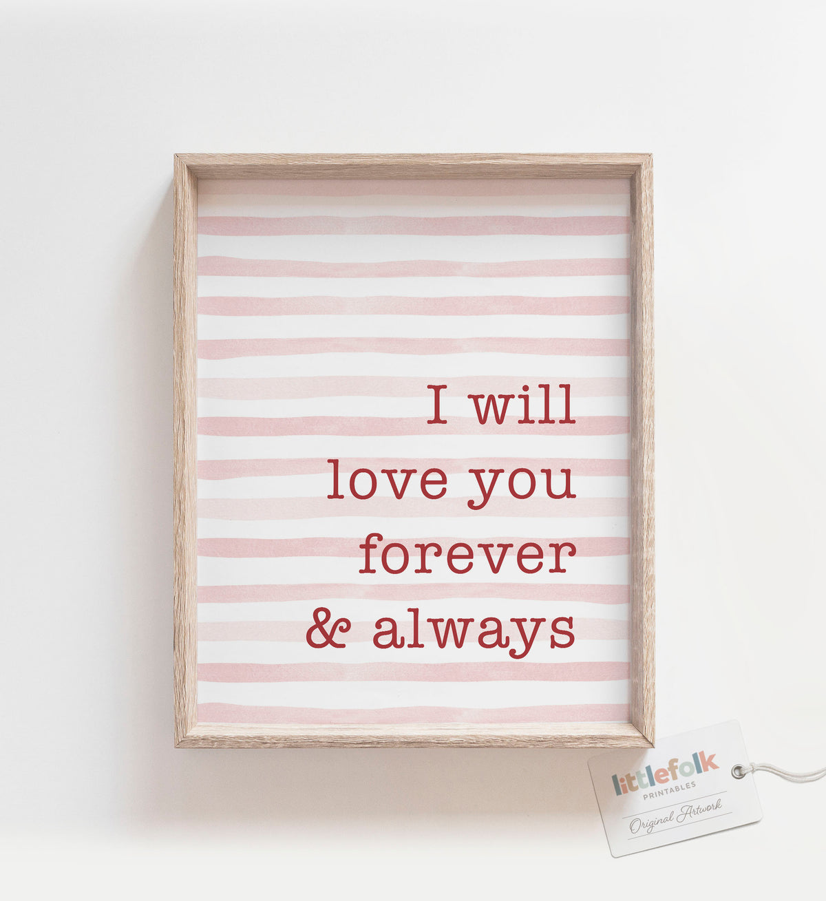Forever and Always Print