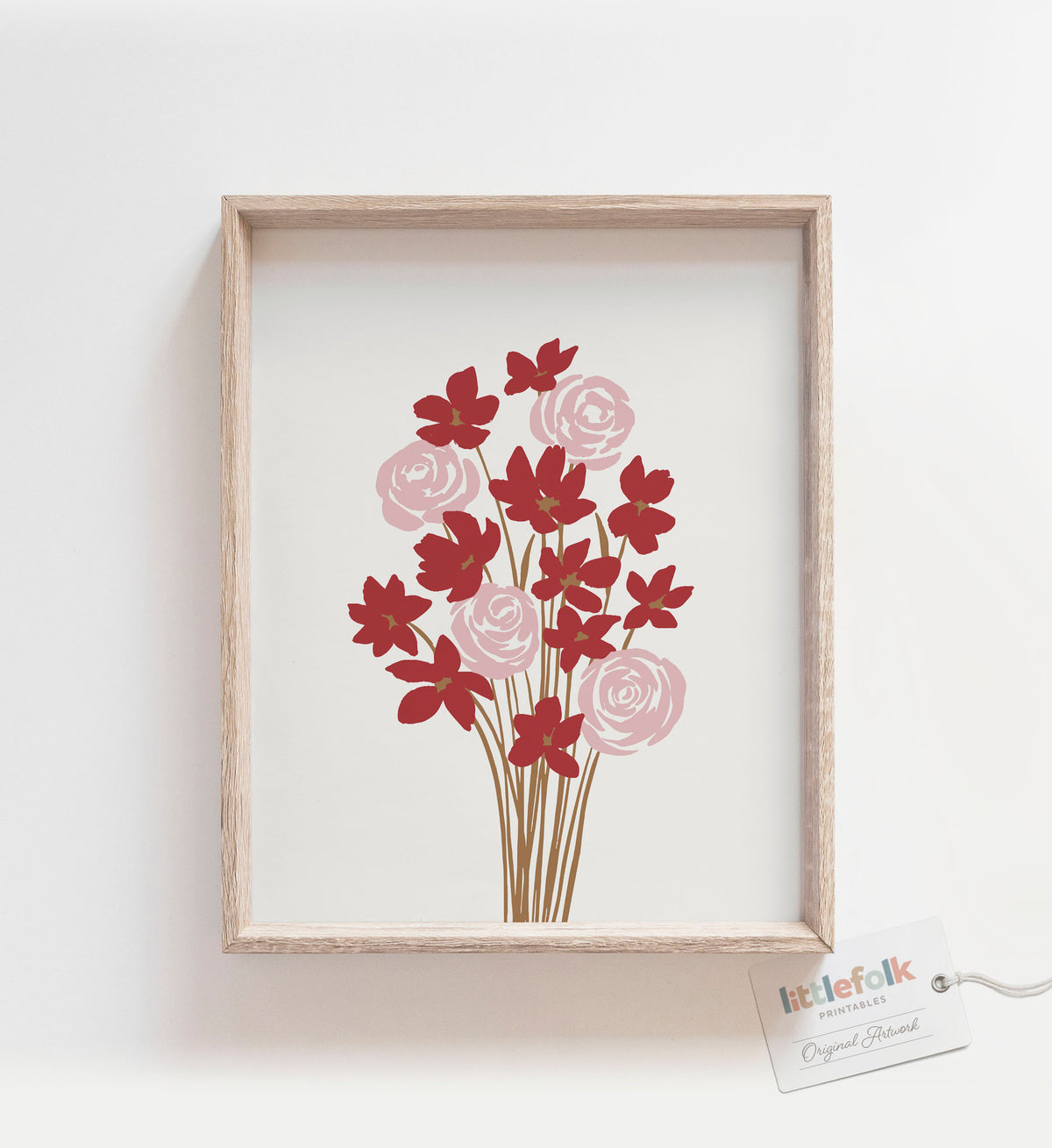 Valentine&#39;s Bouquet Print