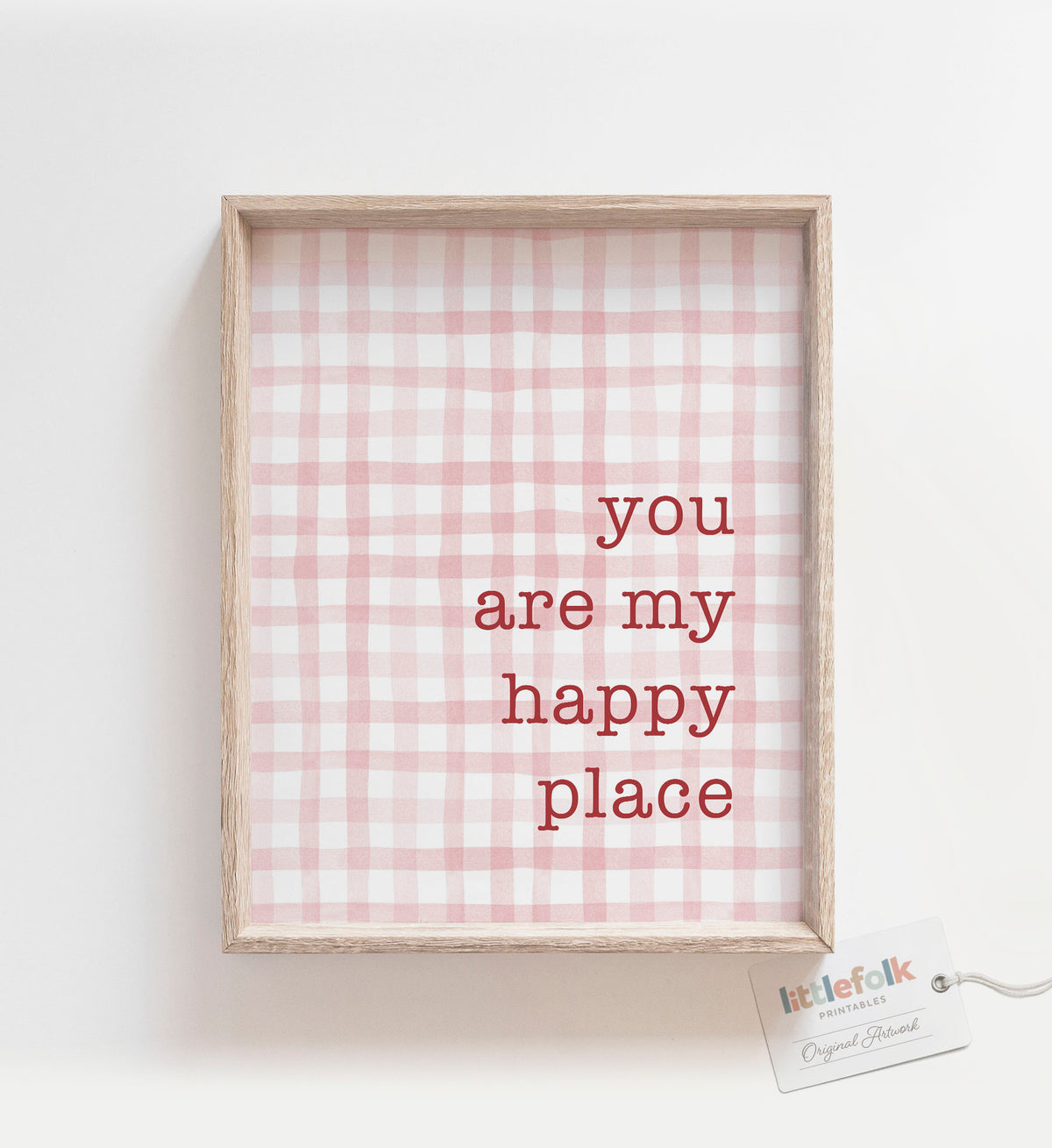 You Are My Happy Place Print