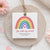 Colorful Rainbow Valentine's Tag Template