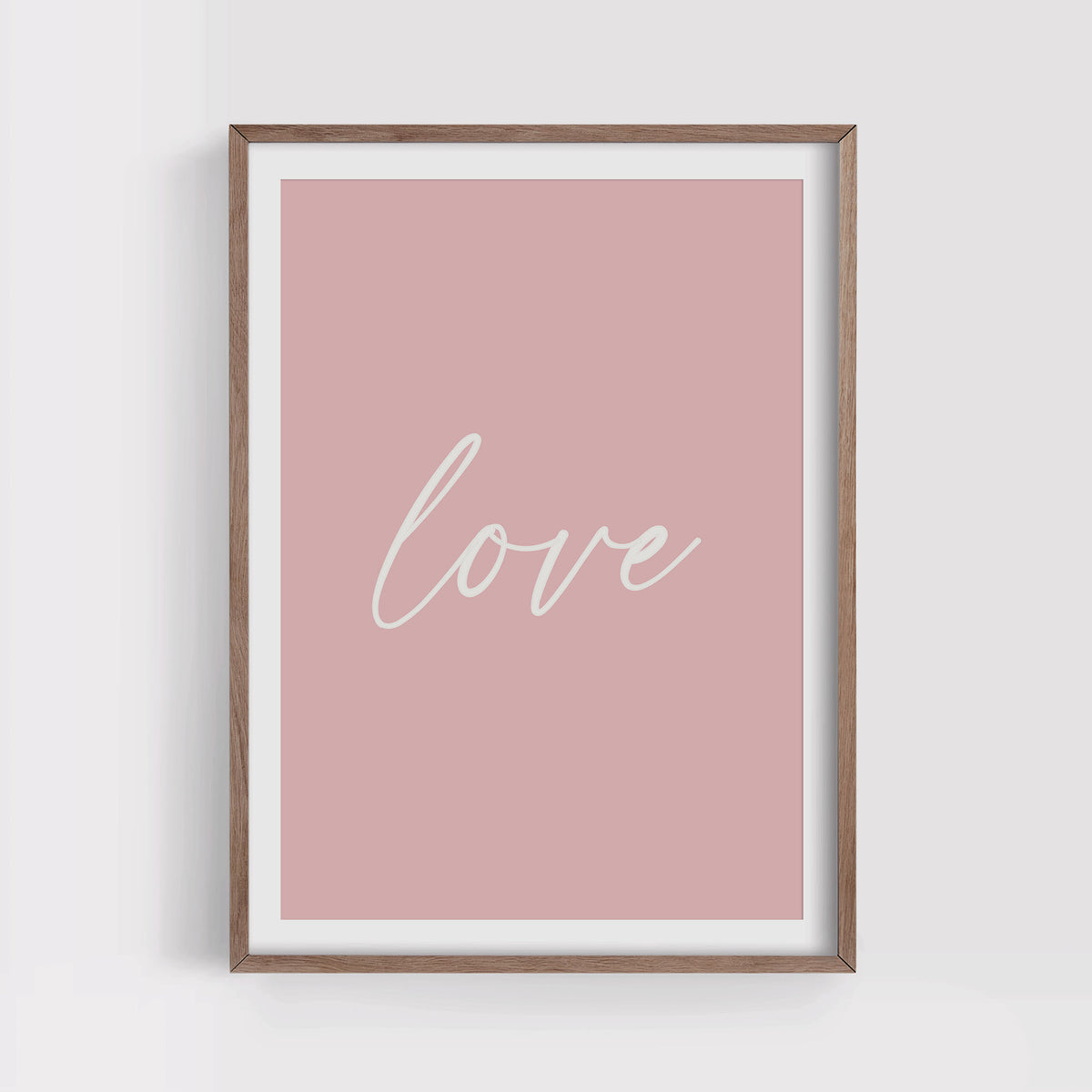 Pink Love Print