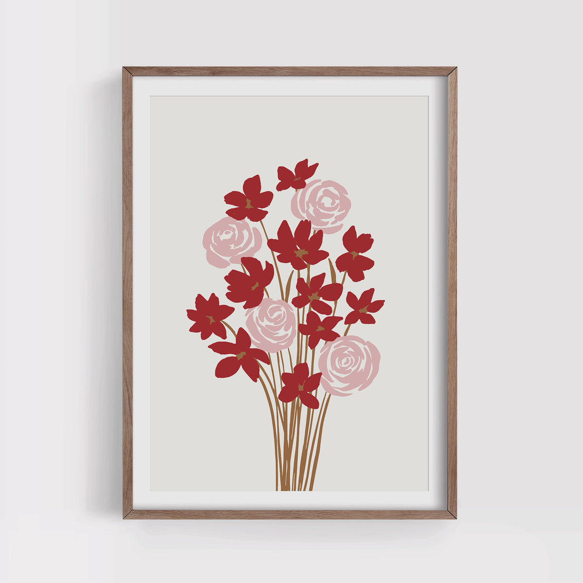 Valentine&#39;s Bouquet Print