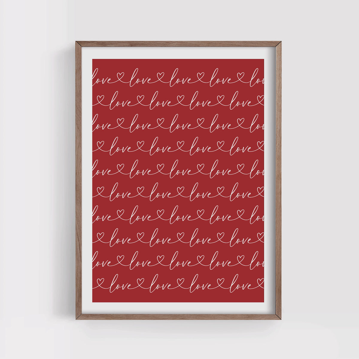 Love Script Print