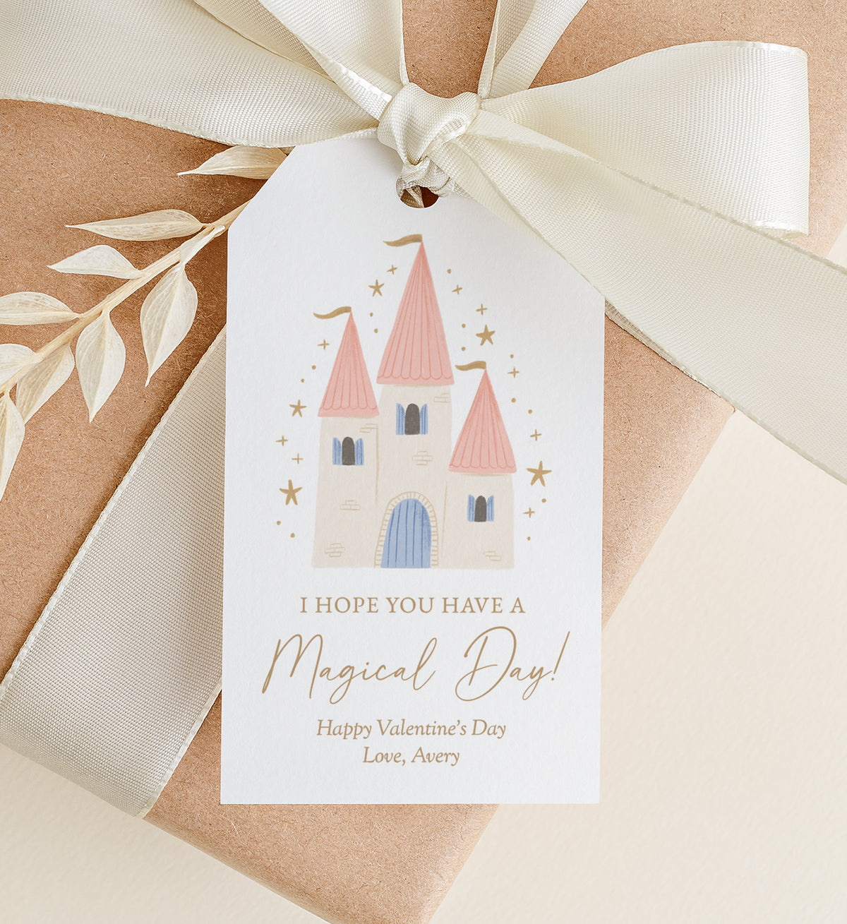 Princess Valentine&#39;s Tag Template