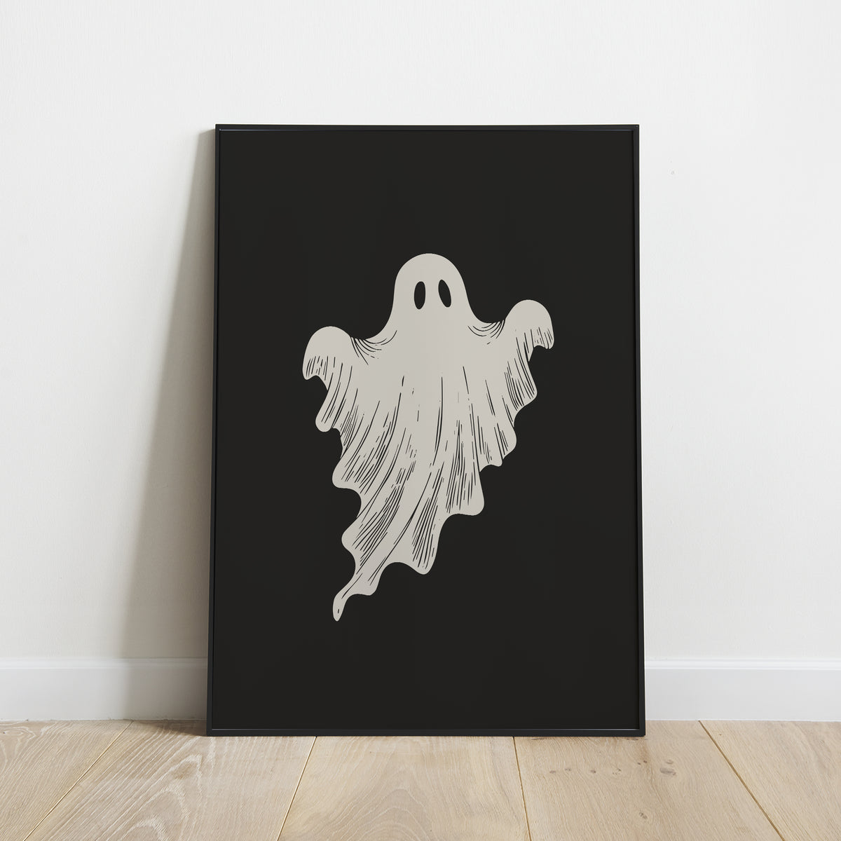 Retro Ghost Print