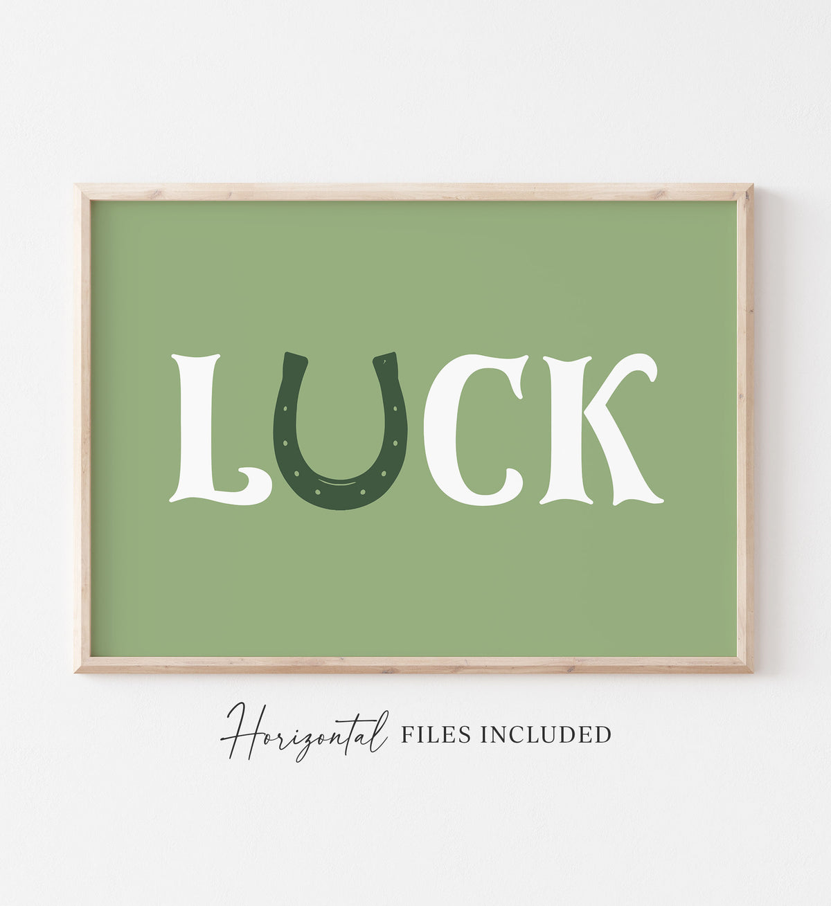 Luck St. Patrick&#39;s Day Print