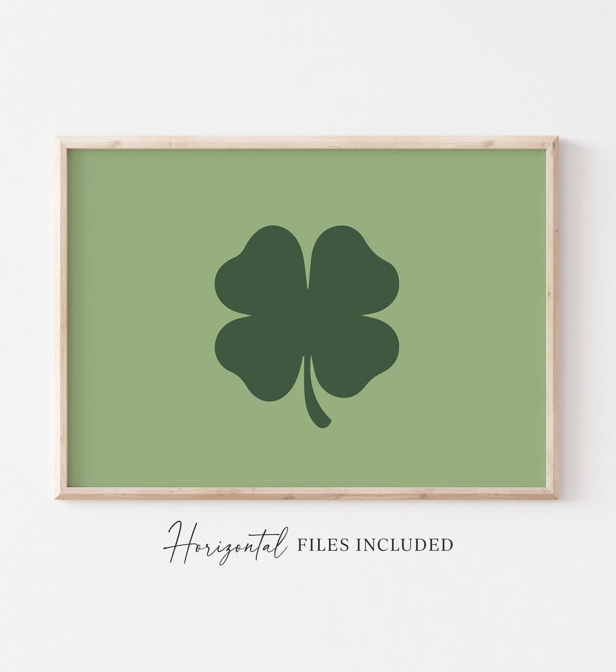 Four Leaf Clover Print