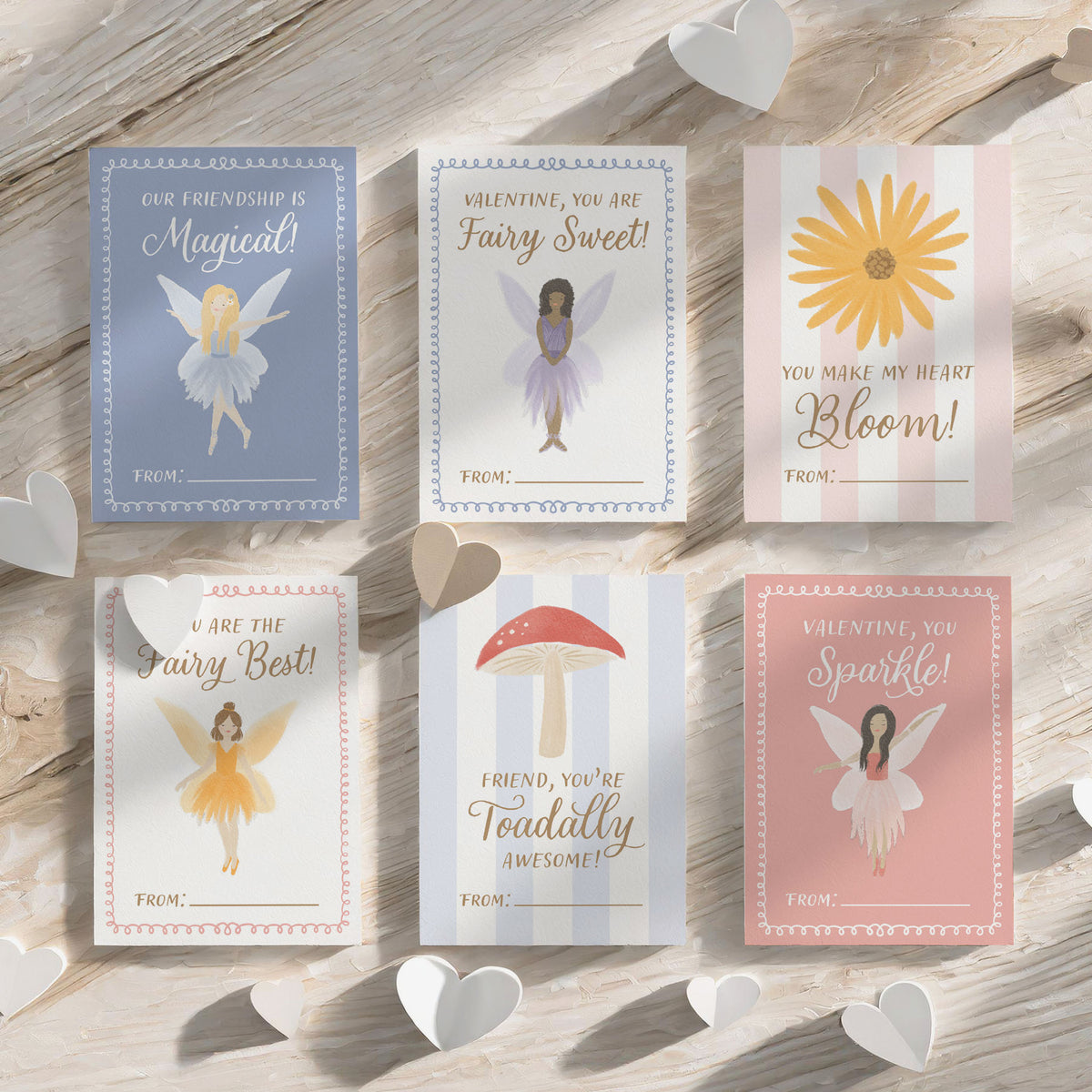 Fairy Valentine&#39;s Cards