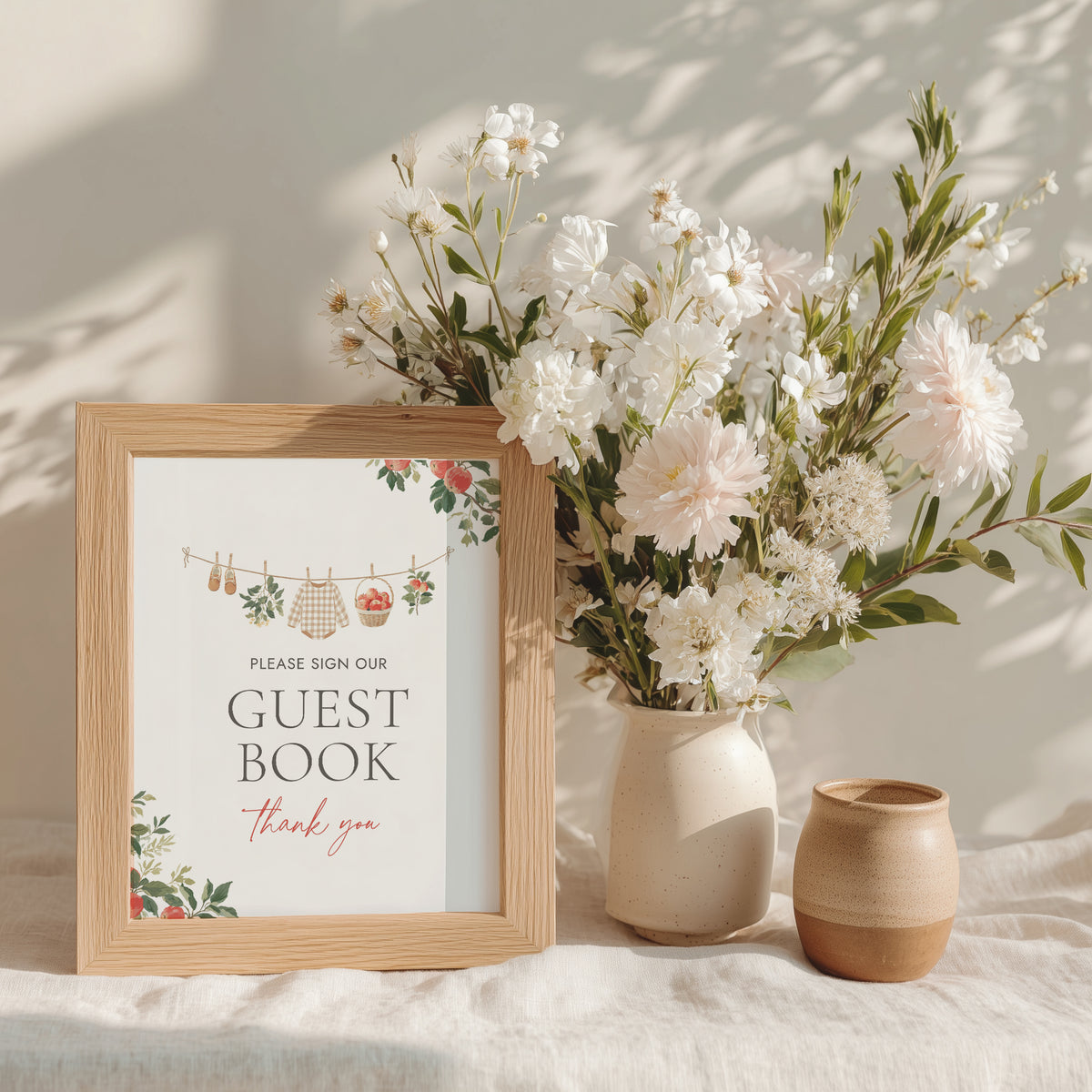 Apple Baby Shower Sign Bundle